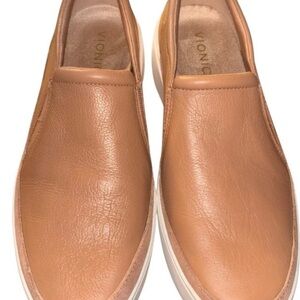 Vionic Men's Light Brown Slip-On Loafers
